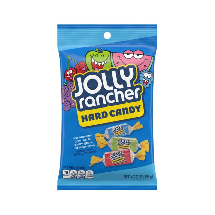 JOLLY RANCHER ORIGINAL HARD CANDY, Caramelle gusto frutta (198g)