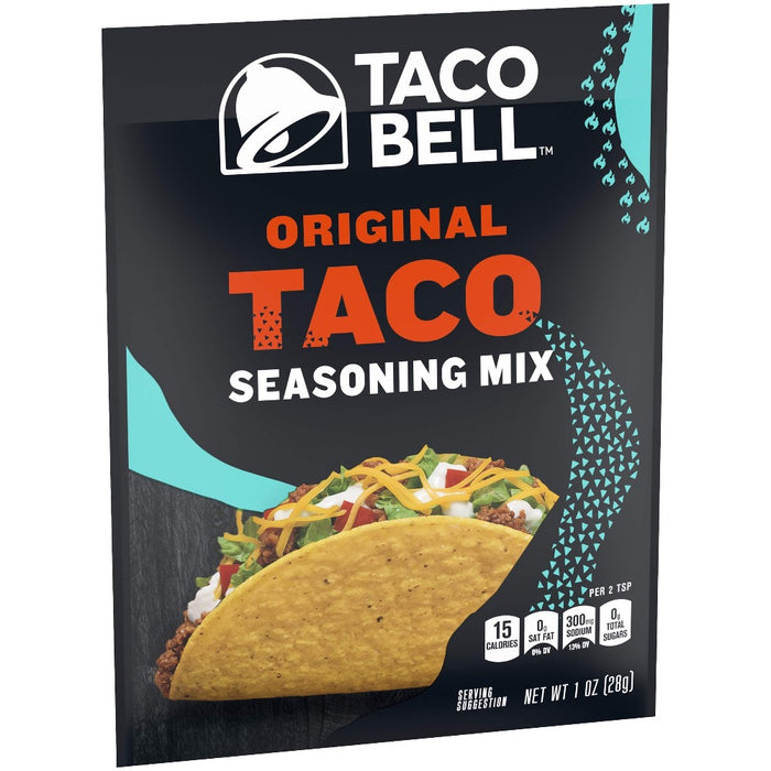TACO BELL ORIGINAL SEASONING MIX, Condimento per tacos (28 g)