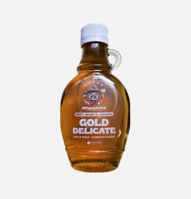 GOLD DELICATE, Sciroppo d'acero varietà GOLD (189 ml)