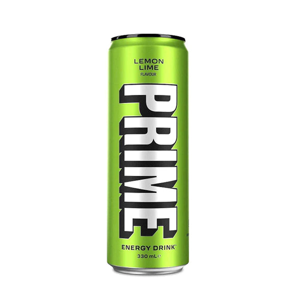 PRIME ENERGY LEMON&LIME, Energy drink gusto limone e lime (330ml)