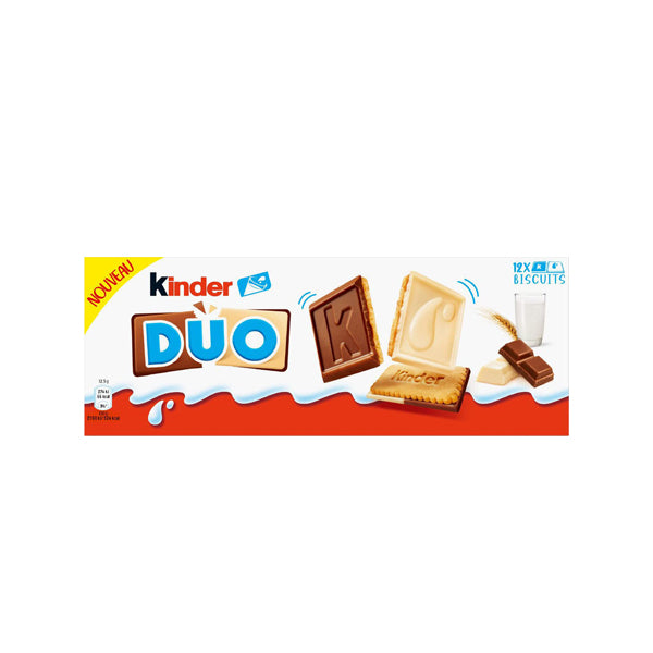 KINDER DUO, Biscotti ai due cioccolati Kinder (150g)