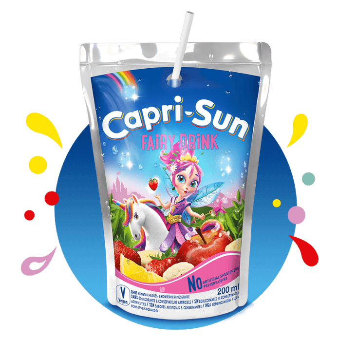 CAPRI-SUN FAIRY DRINK, Succo di frutta gusto mix frutta (200ml)