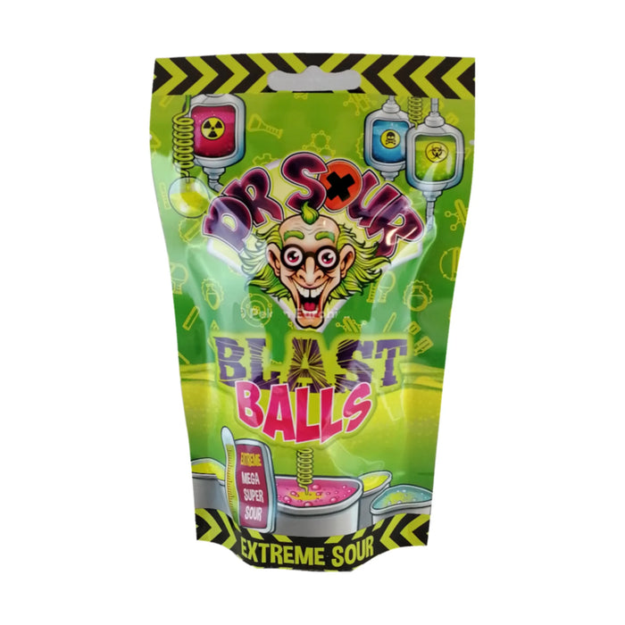DR SOUR BLAST BALL STAND UP BAG, Caramella gommosa (75g)