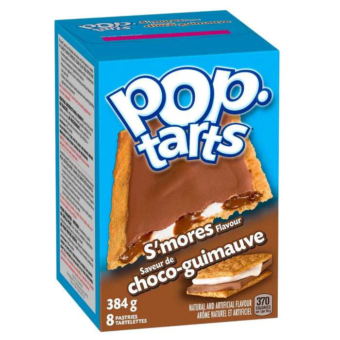 POP TARTS FROSTED S’MORES, Biscotti gusto cioccolato e marshmallow (384g)
