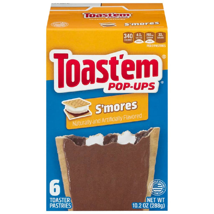 TOAST’EM POP-UPS FROSTED S'MORE, Tarts gusto cioccolato e marshmallow (288 g)