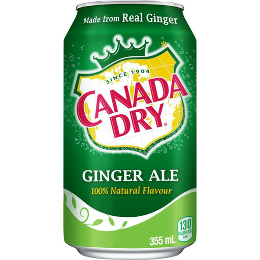 CANADA DRY GINGER ALE (355 ml) - AffamatiUSA